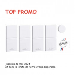 Lot de 4 détecteurs d'ouverture miniatures DIAG39APX