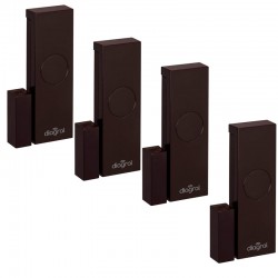 DIAG37BPX détecteur d'ouverture MagShield brun
