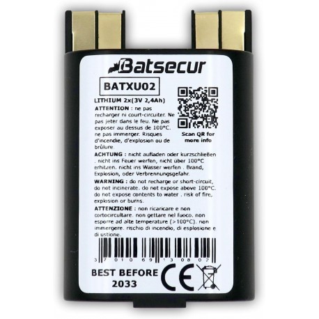 batterie RXU02X Daitem d'origine