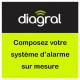 Centrale d'alarme IP/4G Diagral DIAG99AGX
