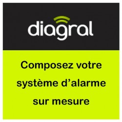 Centrale d'alarme IP/4G Diagral DIAG99AGX