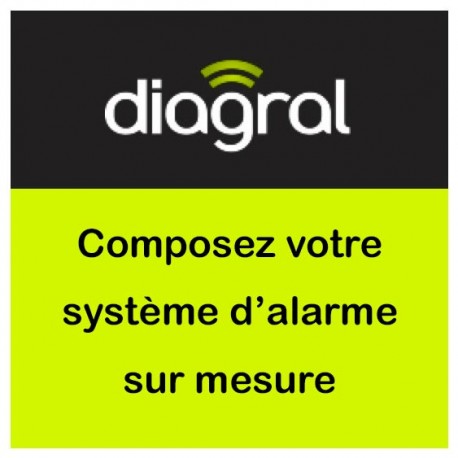 Centrale d'alarme IP/4G Diagral DIAG99AGX