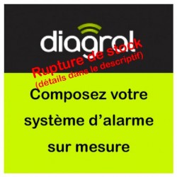 Centrale d'alarme IP/4G Diagral DIAG99AGX
